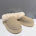 Botas Cortas de Borrego con plataforma