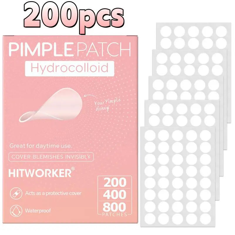 Set de parches invisibles y transparentes para granos
