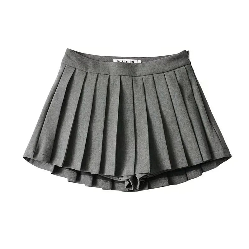 Minifalda estilo coreano