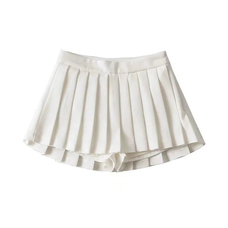 Minifalda estilo coreano