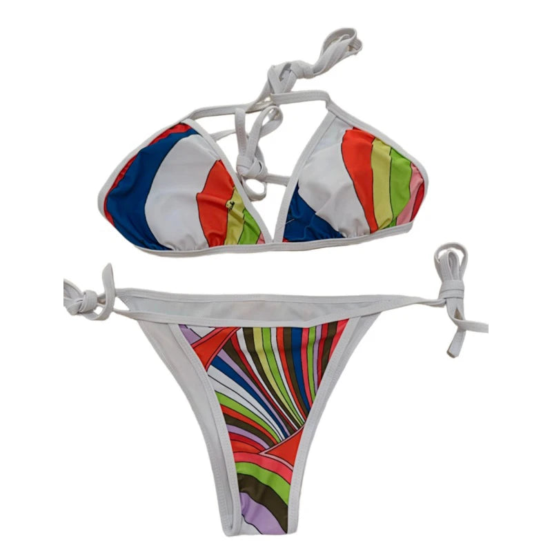 Bikini vintage multicolor
