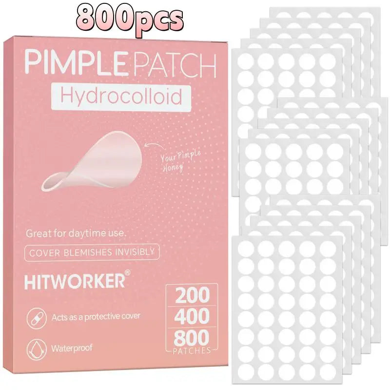 Set de parches invisibles y transparentes para granos