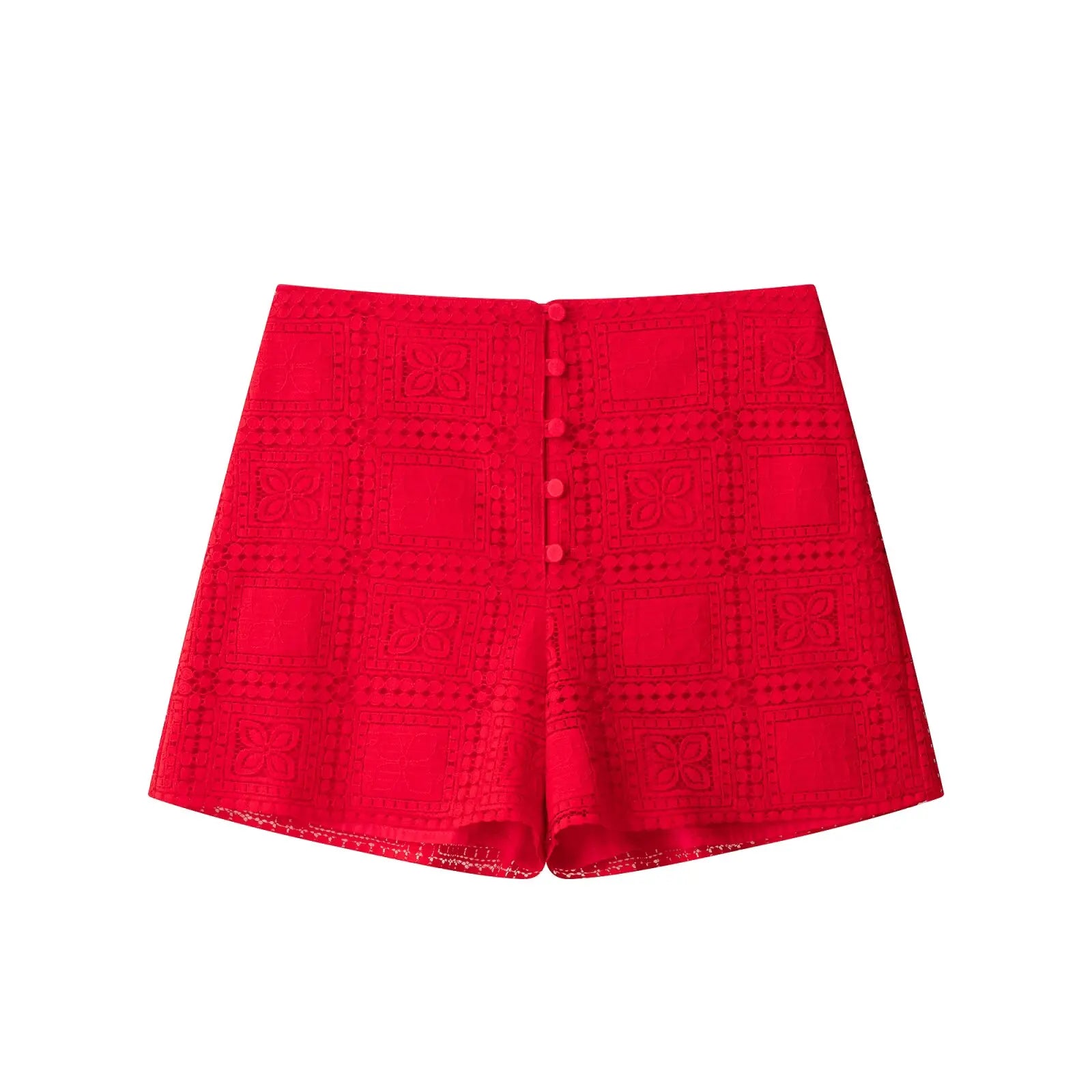 Conjunto de verano top y pantalones cortos