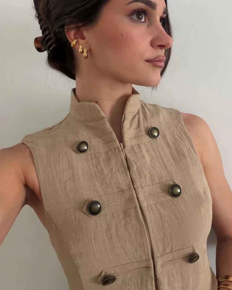 Chaleco para primavera-verano estilo casual