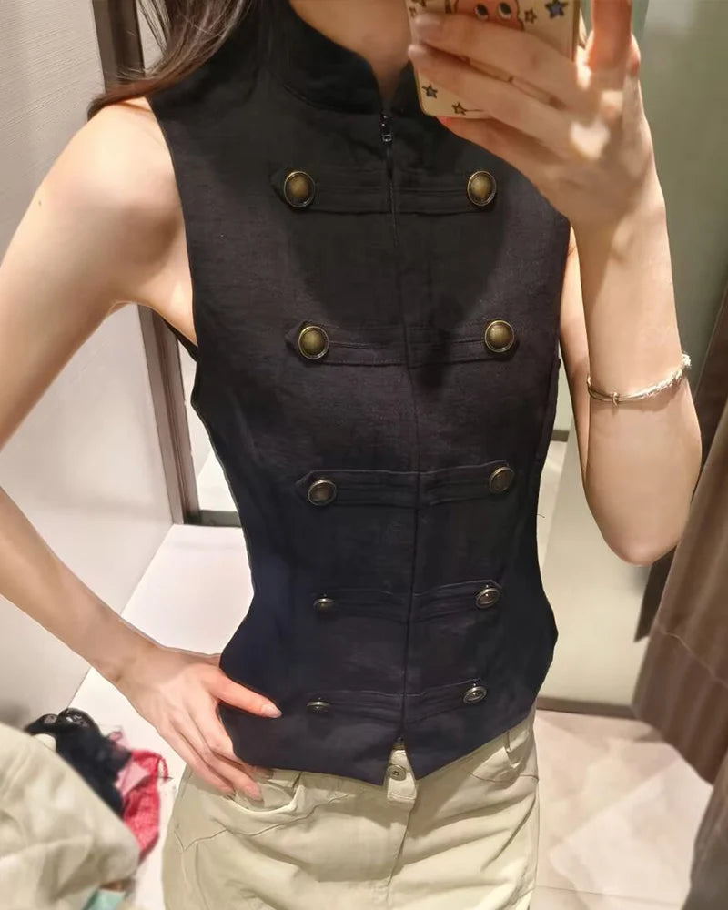 Chaleco para primavera-verano estilo casual