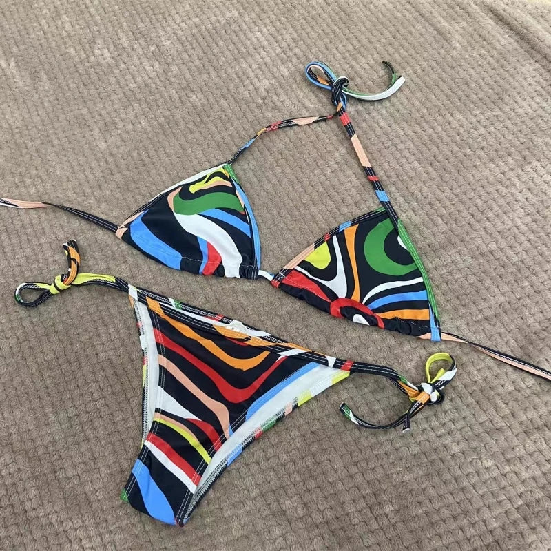 Bikini vintage multicolor