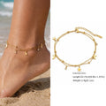 Cadena tobillera ajustable