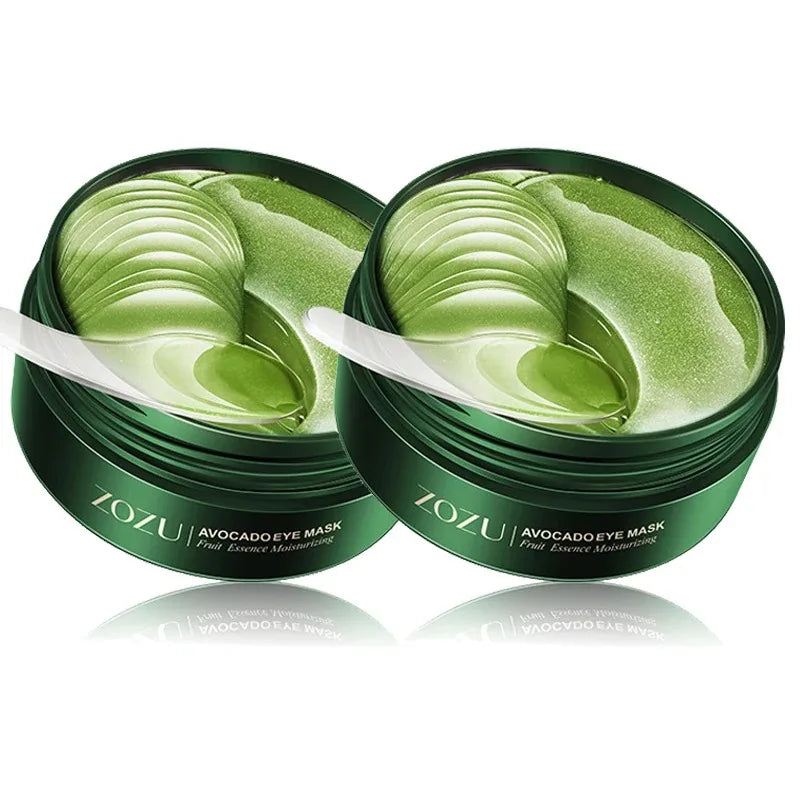 parches para ojos de aguacate y/o oro