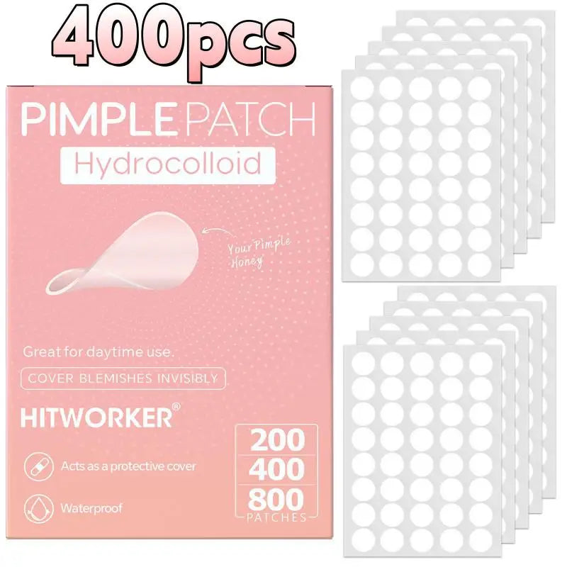Set de parches invisibles y transparentes para granos