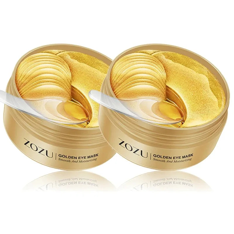 parches para ojos de aguacate y/o oro