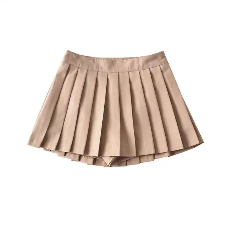 Minifalda estilo coreano