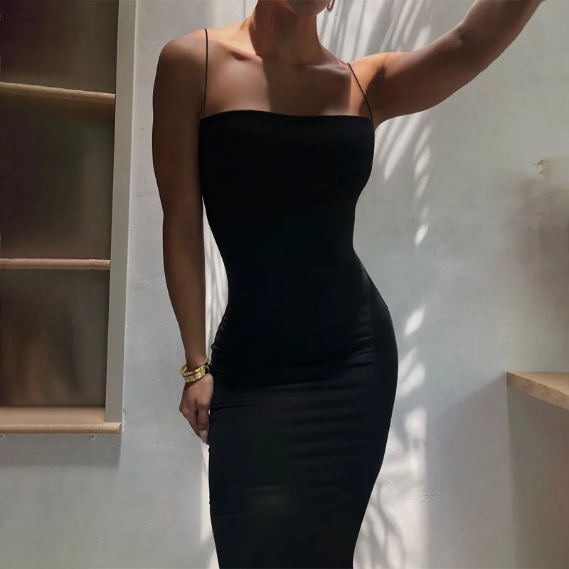 Vestido Largo Liso