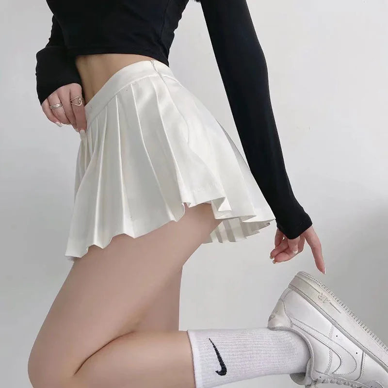 Minifalda estilo coreano