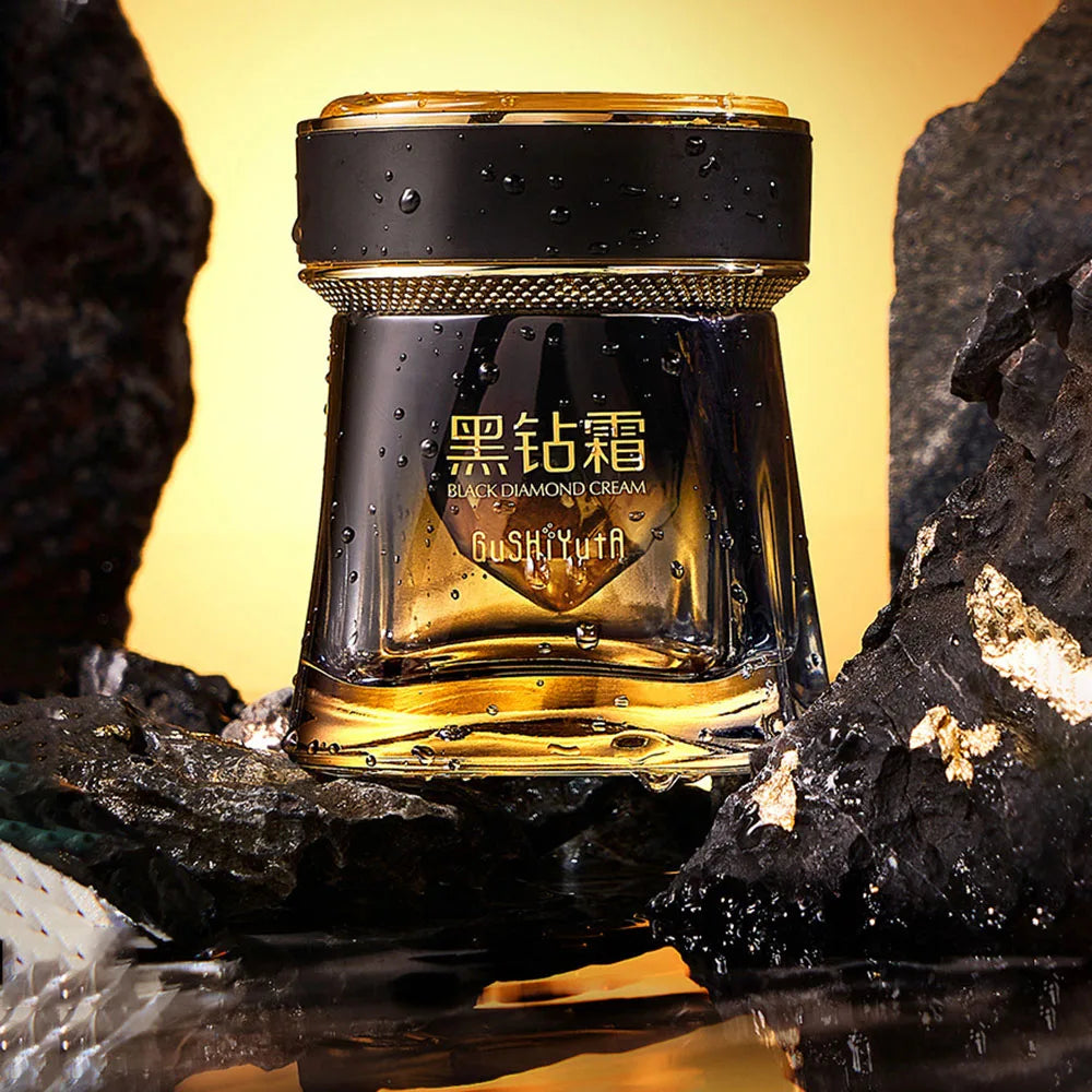 Crema facial hidratante con algas y láminas de oro