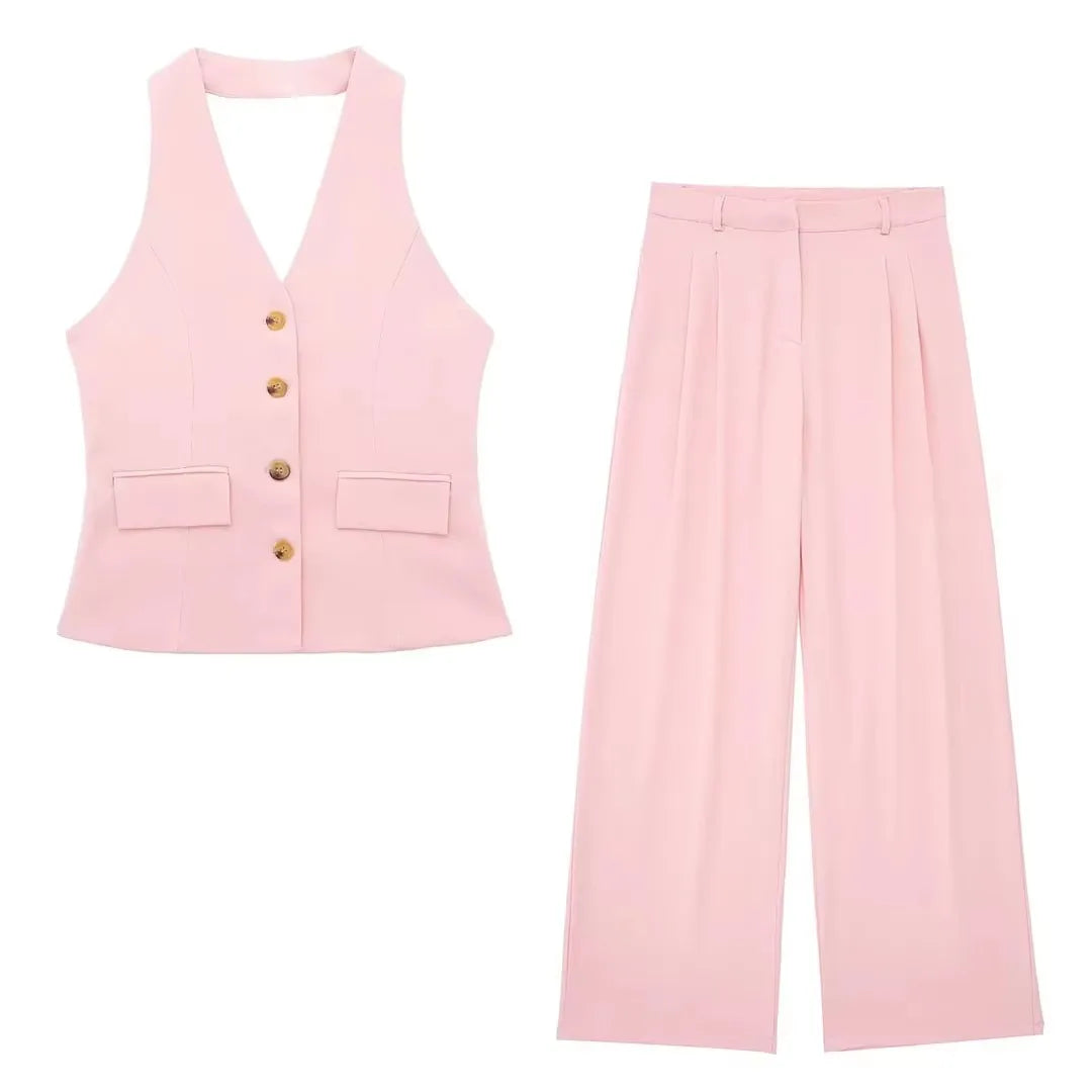 Conjunto Retro Estilo Vintage