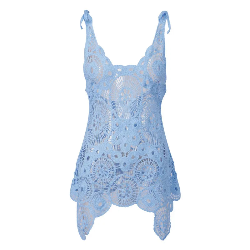 Vestido de playa corto