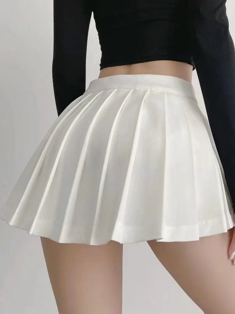 Minifalda estilo coreano