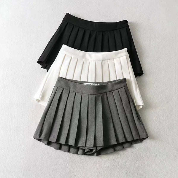 Minifalda estilo coreano