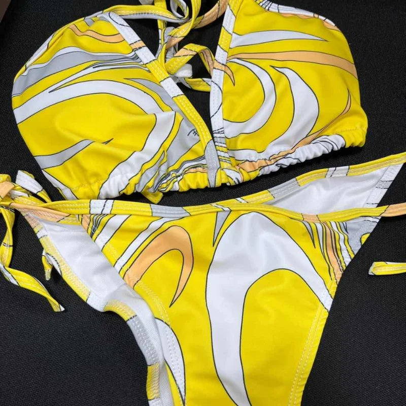 Bikini vintage multicolor